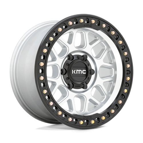 KMC KM549 GRS MACHINED W/ SATIN BLACK LIP