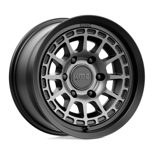 KMC KM719 CANYON SATIN BLACK W/ GRAY TINT