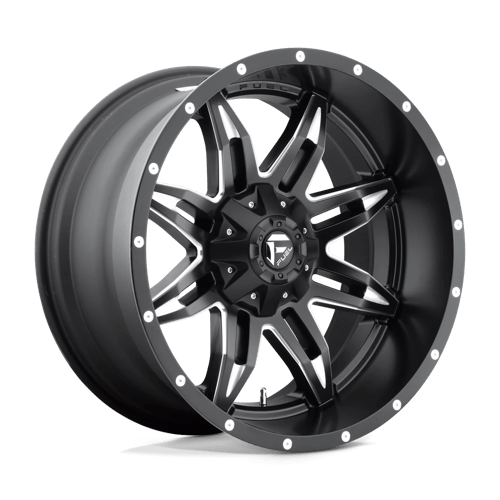 Fuel 1PC D567 LETHAL MATTE BLACK MILLED