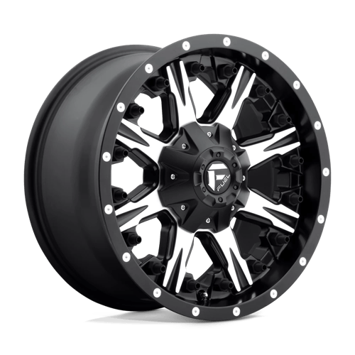 Fuel 1PC D541 NUTZ MATTE BLACK MACHINED