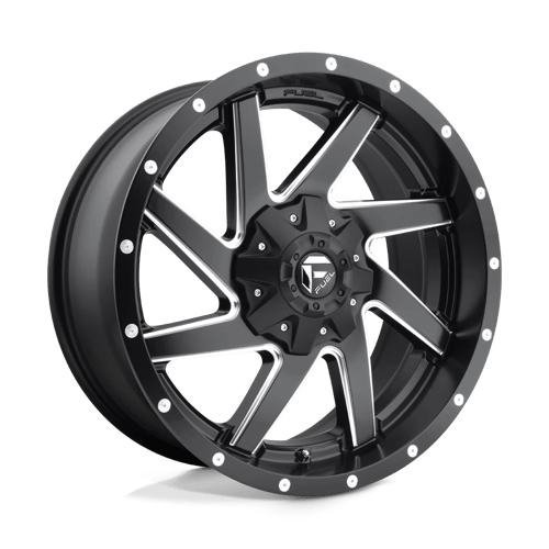 Fuel 1PC D594 RENEGADE MATTE BLACK MILLED