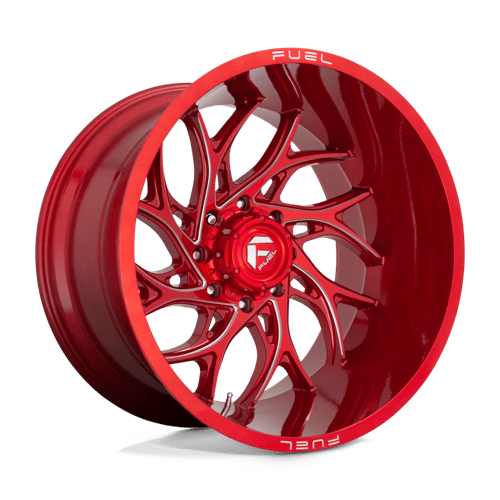 Fuel 1PC D742 RUNNER CANDY RED MILLED