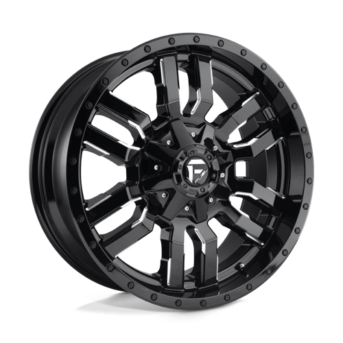 Fuel 1PC D595 SLEDGE GLOSS BLACK MILLED