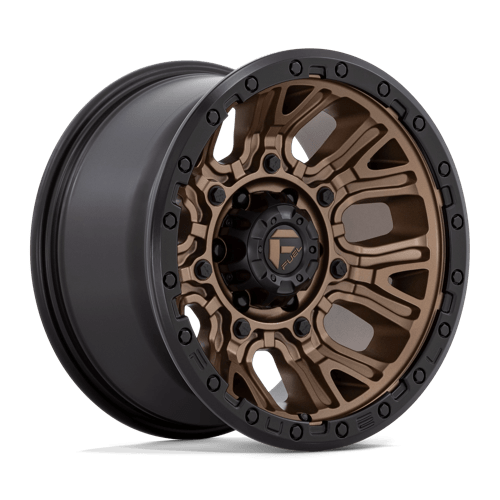 Fuel 1PC D826 TRACTION MATTE BRONZE W/ BLACK RING
