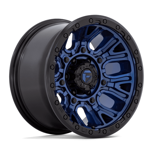 Fuel 1PC D827 TRACTION DARK BLUE W/ BLACK RING