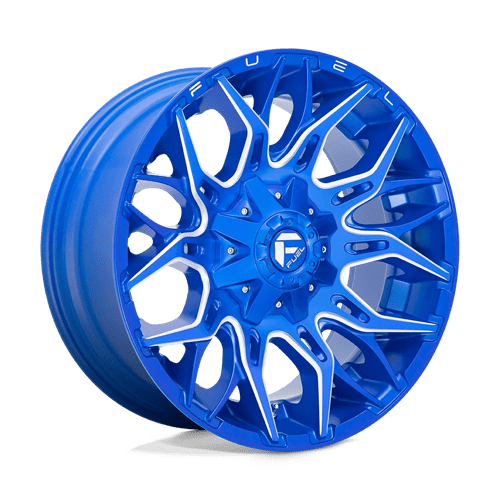 Fuel 1PC D770 TWITCH ANODIZED BLUE MILLED