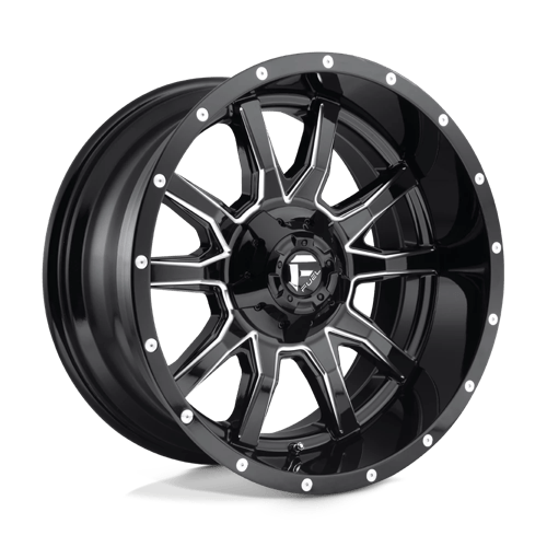 Fuel 1PC D627 VANDAL GLOSS BLACK MILLED