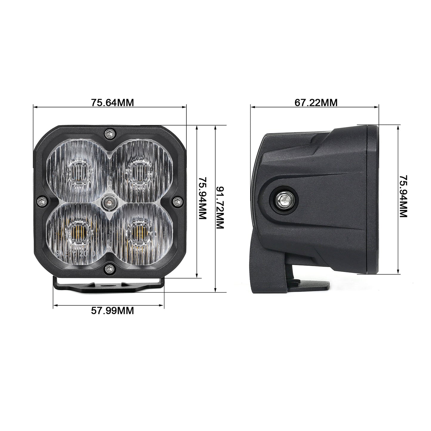 POD 3" projecteur 914 lumens