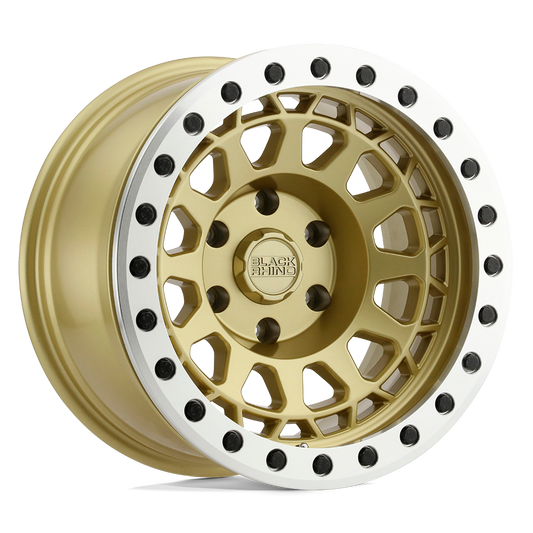 Black Rhino PRIMM BEADLOCK MATTE GOLD W/ MACHINED RING